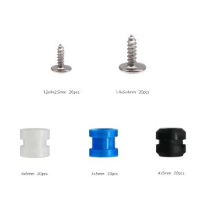 Screws and Rubber Dampers